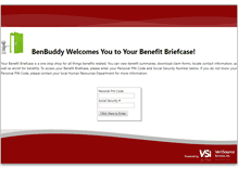 Tablet Screenshot of benefitbriefcase.com